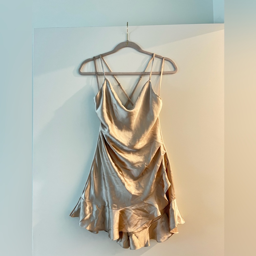 Native Daughters Gold Dress